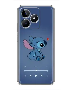 Чохол для Realme C53 з картинкою «Музичний Stitch» Чохол для Realme C53 з картинкою «Музичний Stitch»