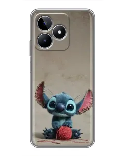 Чохол для Realme C53 з картинкою «Стіч на чоричневому фоні» Чохол для Realme C53 з картинкою «Стіч на чоричневому фоні»