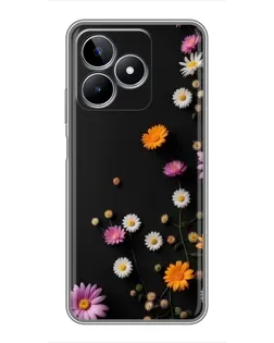 Чехол для Realme C53 с картинкой «Цветочная композиция» Чехол для Realme C53 с картинкой «Цветочная композиция»