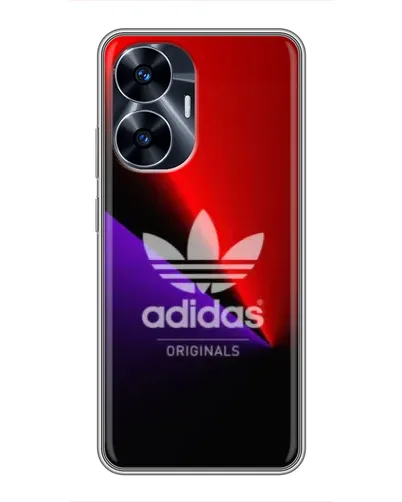 Чехол для Realme C55 с картинкой «Adidas Red Neon» Чехол для Realme C55 с картинкой «Adidas Red Neon»