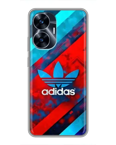 Чехол для Realme C55 с картинкой «Абстракция Adidas» Чехол для Realme C55 с картинкой «Абстракция Adidas»