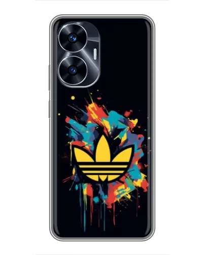 Чехол для Realme C55 с картинкой «Adidas Splash» Чехол для Realme C55 с картинкой «Adidas Splash»