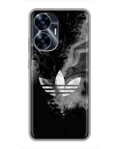 Чехол для Realme C55 с картинкой «Абстрактный дым Adidas» Чехол для Realme C55 с картинкой «Абстрактный дым Adidas»