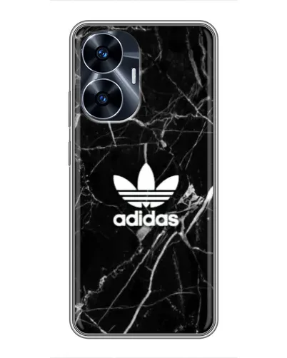 Чехол для Realme C55 с картинкой «Белый мрамор Adidas» Чехол для Realme C55 с картинкой «Белый мрамор Adidas»