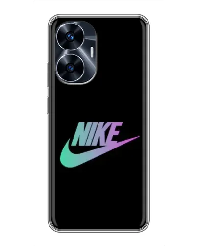 Чехол для Realme C55 с картинкой «Nike — городская ночь» Чехол для Realme C55 с картинкой «Nike — городская ночь»