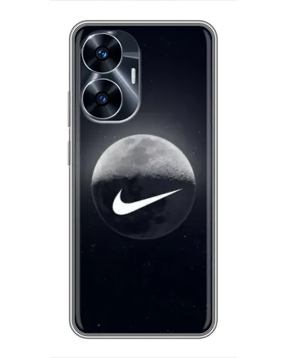 Чехол для Realme C55 с картинкой «Nike в стиле граффити» Чехол для Realme C55 с картинкой «Nike в стиле граффити»