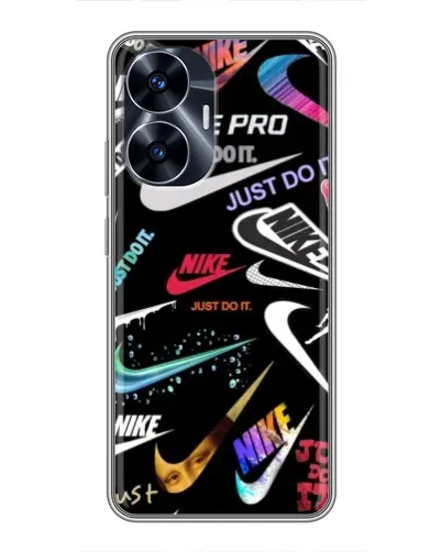 Чехол для Realme C55 с картинкой «Nike — роскошь» Чехол для Realme C55 с картинкой «Nike — роскошь»