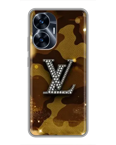 Чехол для Realme C55 с картинкой «Камуфляжный Louis Vuitton» Чехол для Realme C55 с картинкой «Камуфляжный Louis Vuitton»