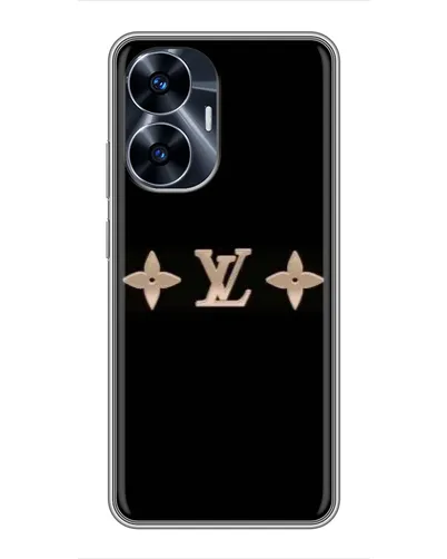 Чехол для Realme C55 с картинкой «Louis Vuitton — минимализм» Чехол для Realme C55 с картинкой «Louis Vuitton — минимализм»
