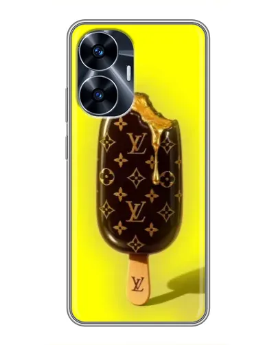 Чехол для Realme C55 с картинкой «Мороженое от LV» Чехол для Realme C55 с картинкой «Мороженое от LV»