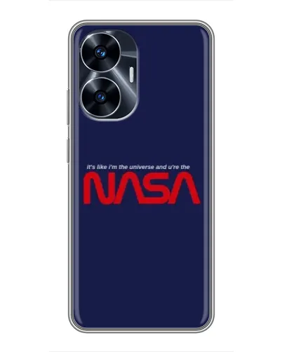 Чехол для Realme C55 с картинкой «NASA — глубокий космос» Чехол для Realme C55 с картинкой «NASA — глубокий космос»