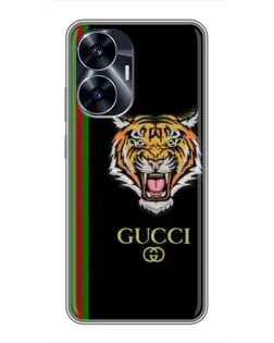 Чохол для Realme C55 з картинкою «Тигр Gucci»