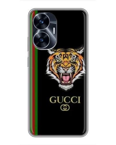 Чехол для Realme C55 с картинкой «Тигр Gucci» Чехол для Realme C55 с картинкой «Тигр Gucci»
