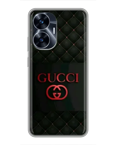 Чехол для Realme C55 с картинкой «Gucci — стеганый черный» Чехол для Realme C55 с картинкой «Gucci — стеганый черный»