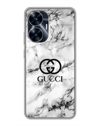 Чехол для Realme C55 с картинкой «Gucci — мраморный шик» Чехол для Realme C55 с картинкой «Gucci — мраморный шик»