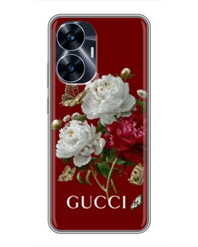 Чехол для Realme C55 с картинкой «Gucci — сад» Чехол для Realme C55 с картинкой «Gucci — сад»