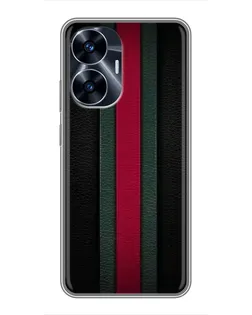 Чохол для Realme C55 з картинкою «Gucci — неонова лінія»