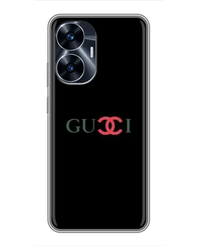 Чехол для Realme C55 с картинкой «Gucci — красный градиент» Чехол для Realme C55 с картинкой «Gucci — красный градиент»