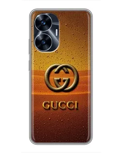 Чохол для Realme C55 з картинкою «Gucci — сонячний градієнт»
