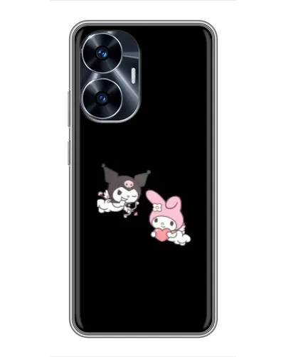 Чохол для Realme C55 з картинкою «My Melody та Kuromi» Чохол для Realme C55 з картинкою «My Melody та Kuromi»