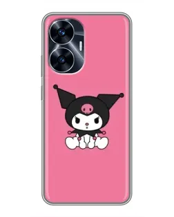 Чохол для Realme C55 з картинкою «Похмура Kuromi» Чохол для Realme C55 з картинкою «Похмура Kuromi»