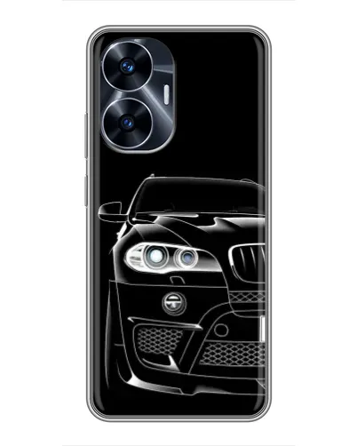 Чохол для Realme C55 з картинкою «Темний силует BMW» Чохол для Realme C55 з картинкою «Темний силует BMW»