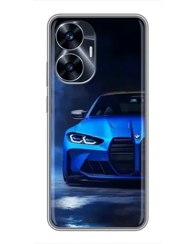 Чохол для Realme C55 з картинкою «Блакитна BMW M4» Чохол для Realme C55 з картинкою «Блакитна BMW M4»
