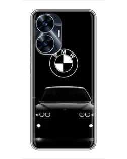 Чохол для Realme C55 з картинкою «BMW — погляд з темряви» Чохол для Realme C55 з картинкою «BMW — погляд з темряви»
