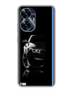 Чохол для Realme C55 з картинкою «Силует BMW в темряві» Чохол для Realme C55 з картинкою «Силует BMW в темряві»