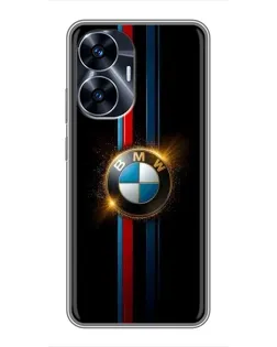 Чохол для Realme C55 з картинкою «BMW M-Power неон» Чохол для Realme C55 з картинкою «BMW M-Power неон»