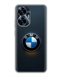 Чохол для Realme C55 з картинкою «Логотип BMW — мінімалізм» Чохол для Realme C55 з картинкою «Логотип BMW — мінімалізм»