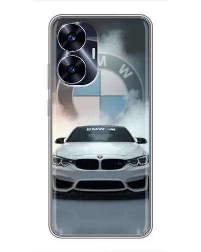 Чохол для Realme C55 з картинкою «BMW в білому диму» Чохол для Realme C55 з картинкою «BMW в білому диму»