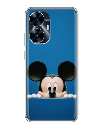 Чехол для Realme C55 с картинкой «Микки выглядывает» Чехол для Realme C55 с картинкой «Микки выглядывает»