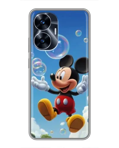 Чехол для Realme C55 с картинкой «Mickey и мыльные пузыри» Чехол для Realme C55 с картинкой «Mickey и мыльные пузыри»