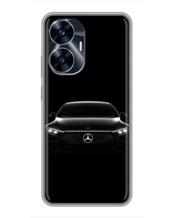 Чехол для Realme C55 с картинкой «Mercedes Vision — концепт»