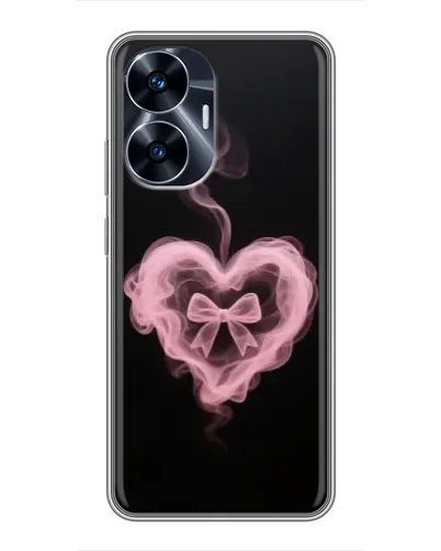 Чехол для Realme C55 с картинкой «Дымчатое сердце» Чехол для Realme C55 с картинкой «Дымчатое сердце»