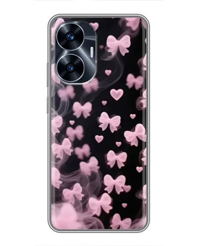 Чехол для Realme C55 с картинкой «Неоновое кружево» Чехол для Realme C55 с картинкой «Неоновое кружево»