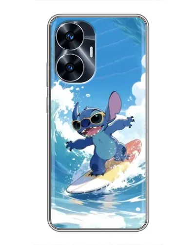 Чехол для Realme C55 с картинкой «Стич на волне» Чехол для Realme C55 с картинкой «Стич на волне»