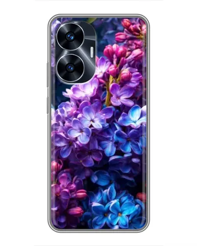 Чехол для Realme C55 с картинкой «Сиреневый цвет»