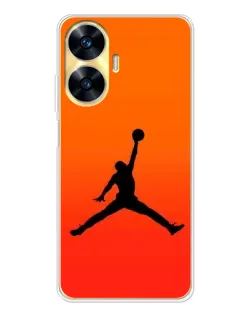 Чехол для Realme C56 с картинкой «Jordan Sunset»