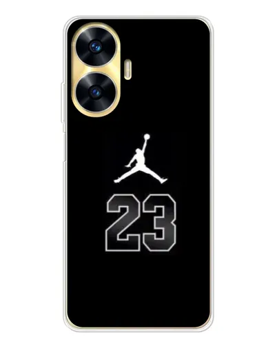 Чехол для Realme C56 с картинкой «Jordan Flight 23» Чехол для Realme C56 с картинкой «Jordan Flight 23»