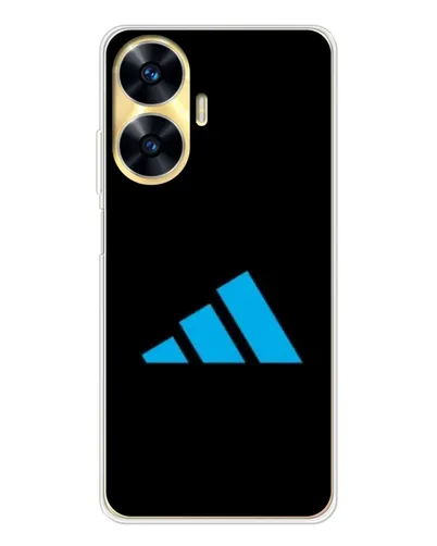 Чехол для Realme C56 с картинкой «Adidas Cyan Logo» Чехол для Realme C56 с картинкой «Adidas Cyan Logo»