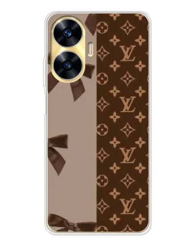 Чехол для Realme C56 с картинкой «Louis Vuitton — банты» Чехол для Realme C56 с картинкой «Louis Vuitton — банты»