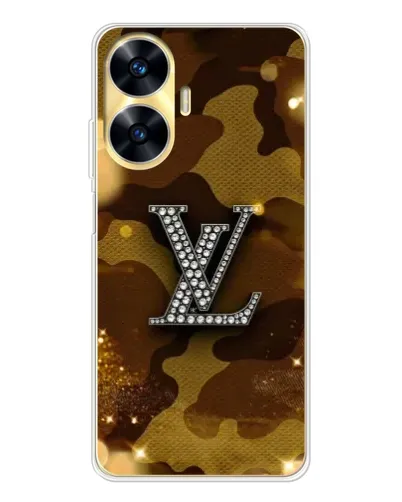Чехол для Realme C56 с картинкой «Камуфляжный Louis Vuitton» Чехол для Realme C56 с картинкой «Камуфляжный Louis Vuitton»