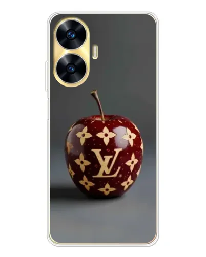 Чехол для Realme C56 с картинкой «Красное яблоко LV» Чехол для Realme C56 с картинкой «Красное яблоко LV»