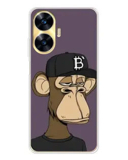 Чохол для Realme C56 з картинкою «Bored Ape в кепці» Чохол для Realme C56 з картинкою «Bored Ape в кепці»