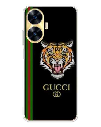 Чехол для Realme C56 с картинкой «Тигр Gucci» Чехол для Realme C56 с картинкой «Тигр Gucci»
