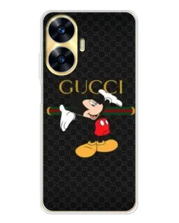 Чохол для Realme C56 з картинкою «Міккі Маус Gucci»
