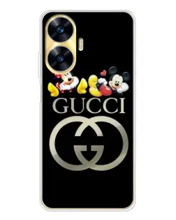 Чохол для Realme C56 з картинкою «Gucci — герої Disney»