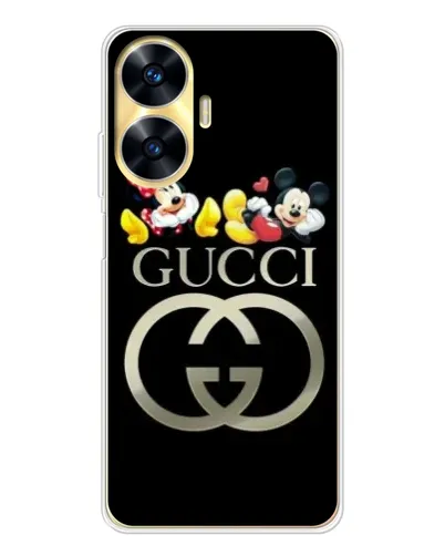 Чехол для Realme C56 с картинкой «Gucci — герои Disney» Чехол для Realme C56 с картинкой «Gucci — герои Disney»